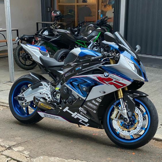 Riding motorcycle risks.